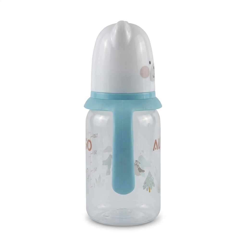 BABY FEEDER BEAR BLUE