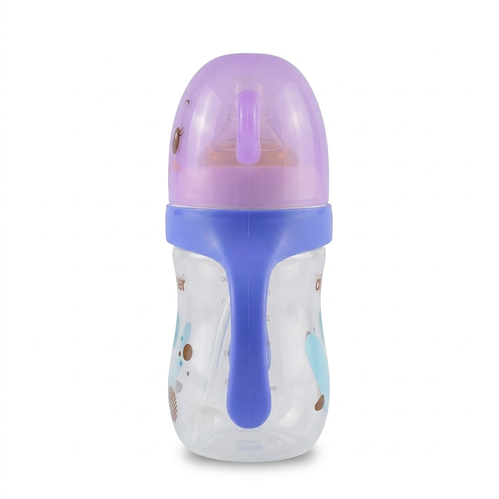BABY FEEDER CUTE ANIMAL PURPLE
