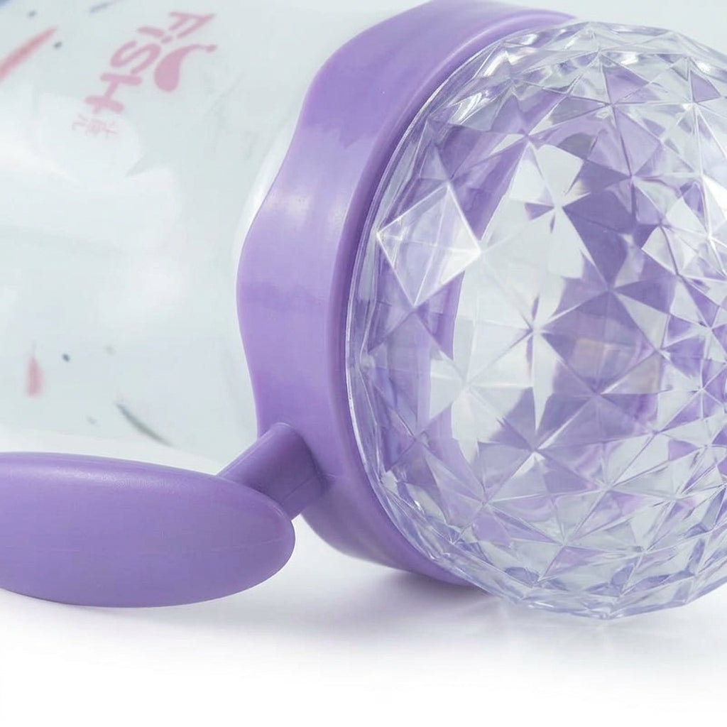 BABY FEEDING BOTTLE ROCKET DESIGN PURPLE FISH
