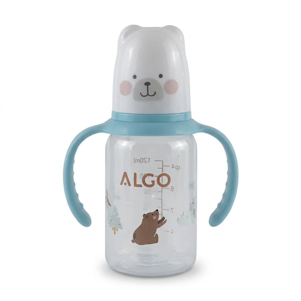 BABY FEEDER BEAR BLUE