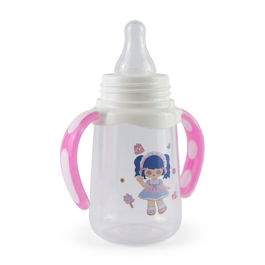 BABY FEEDER SIMPLE PINK PREETY BABY