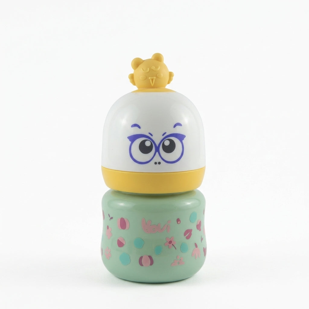 BABY FEEDER BEAR CAP GREEN