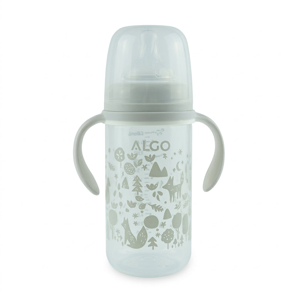 Baby Feeder Printed Grey Algo