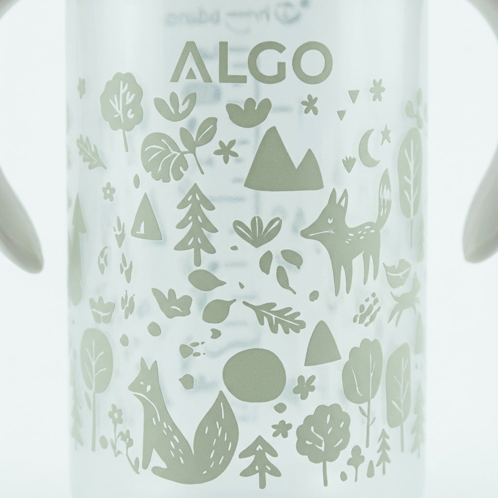 Baby Feeder Printed Grey Algo