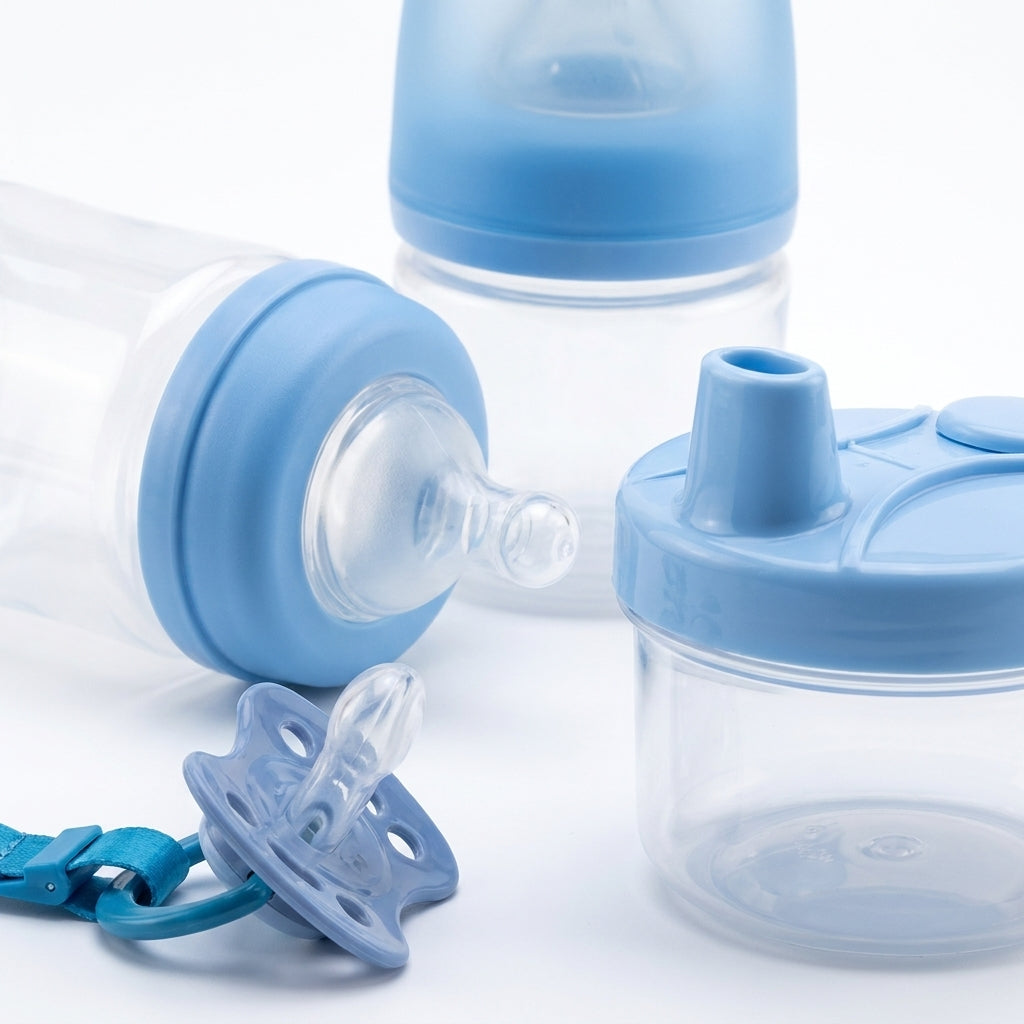 BABY FEEDER SET BOX BLUE