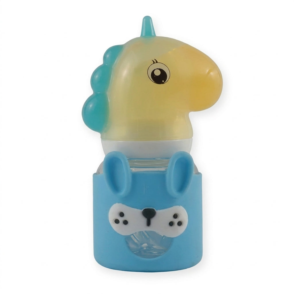 BABY GLASS FEEDER UNICORN LIGHT PURPLE