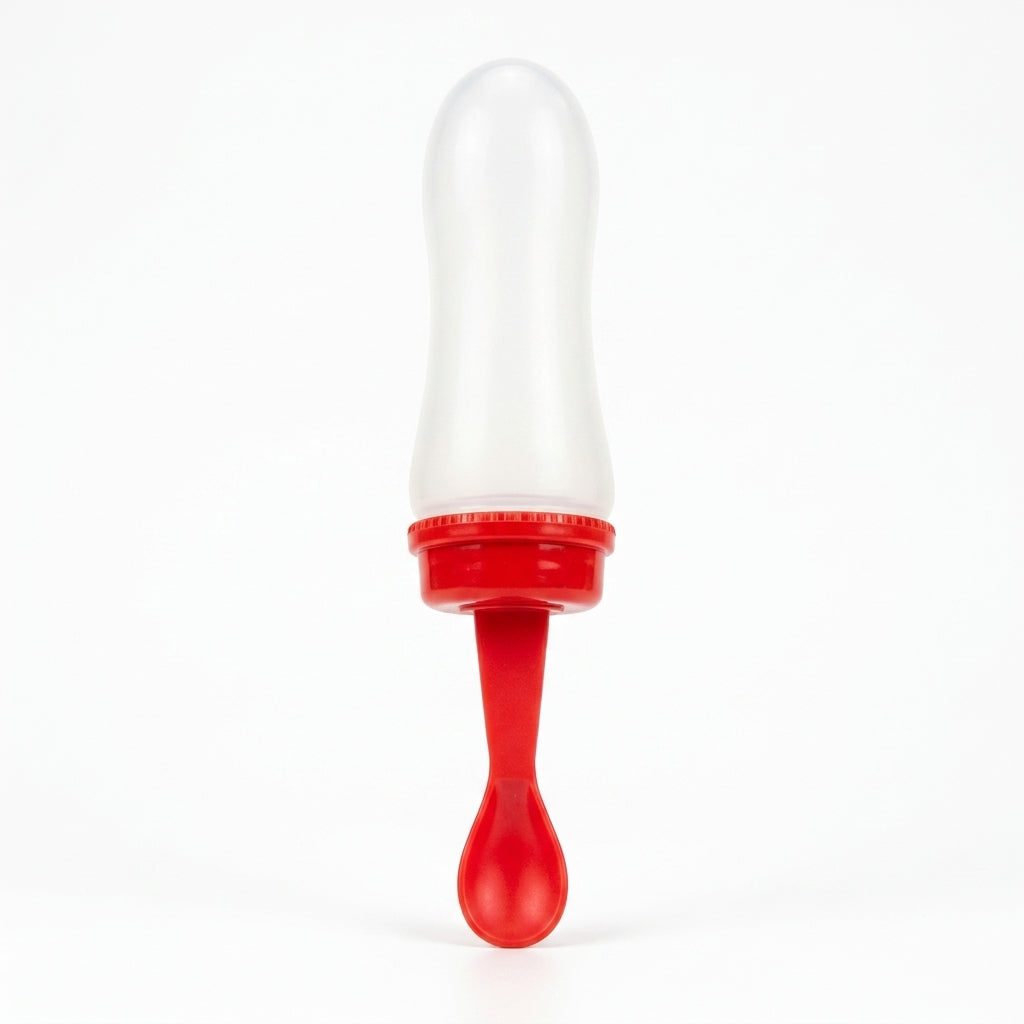 BABY SPOON FEEDER RED