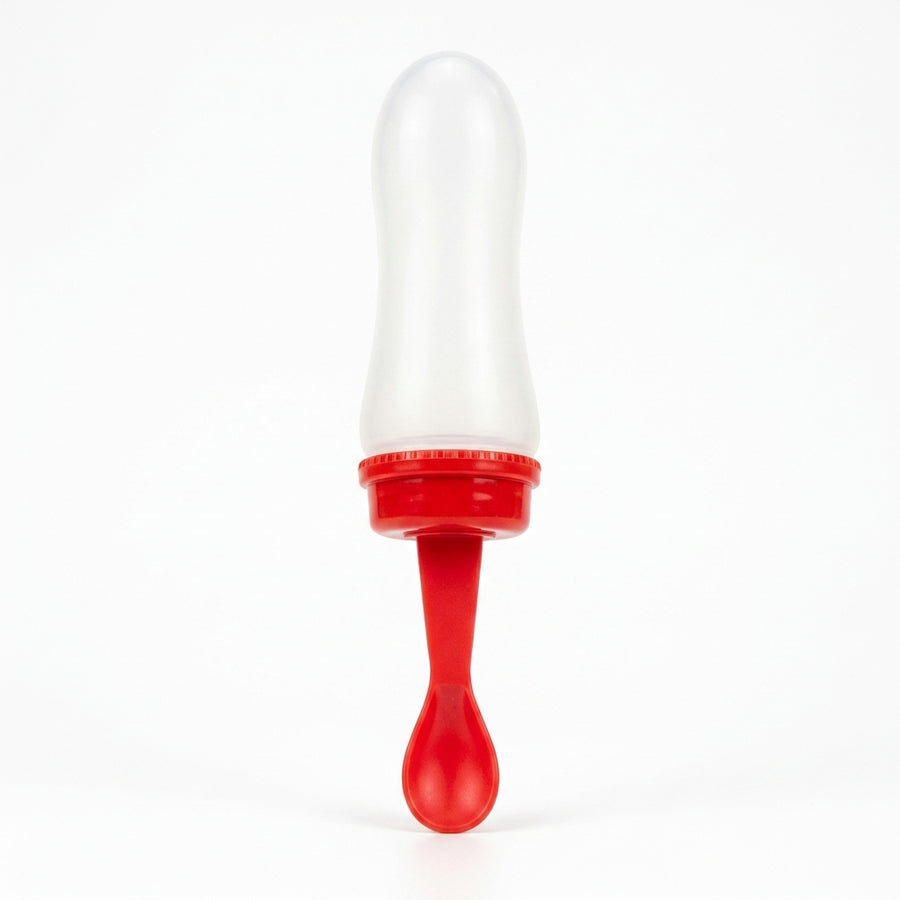BABY SPOON FEEDER RED