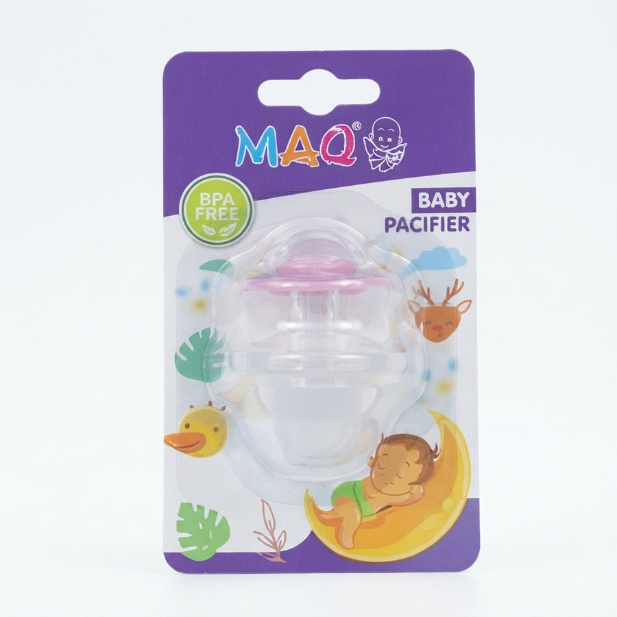 BABY PACIFIER SILICONE PINK
