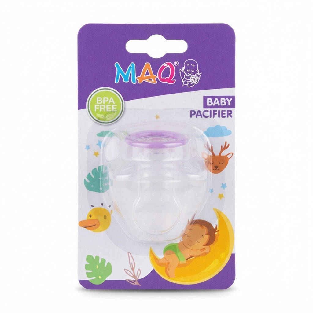 BABY PACIFIER SILICONE PURPLE