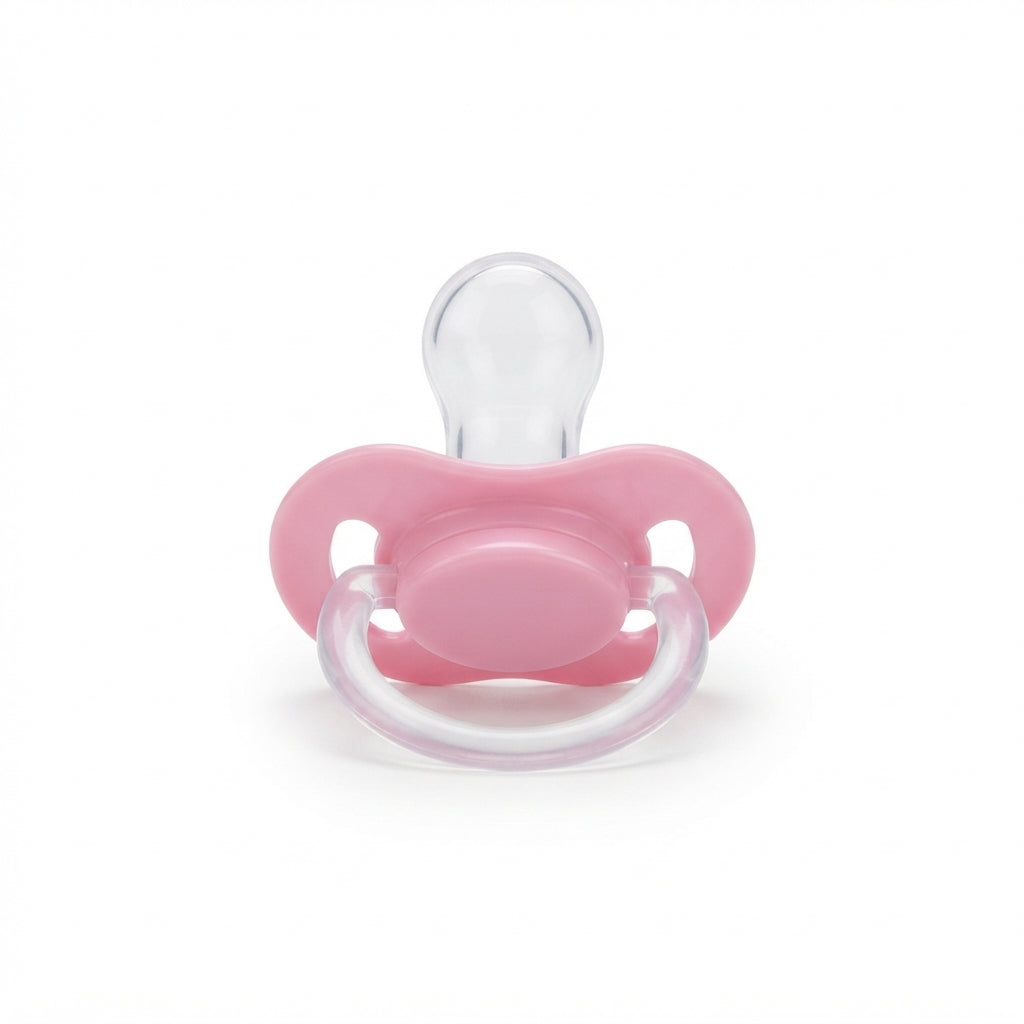 BABY PACIFIER SILICONE PINK