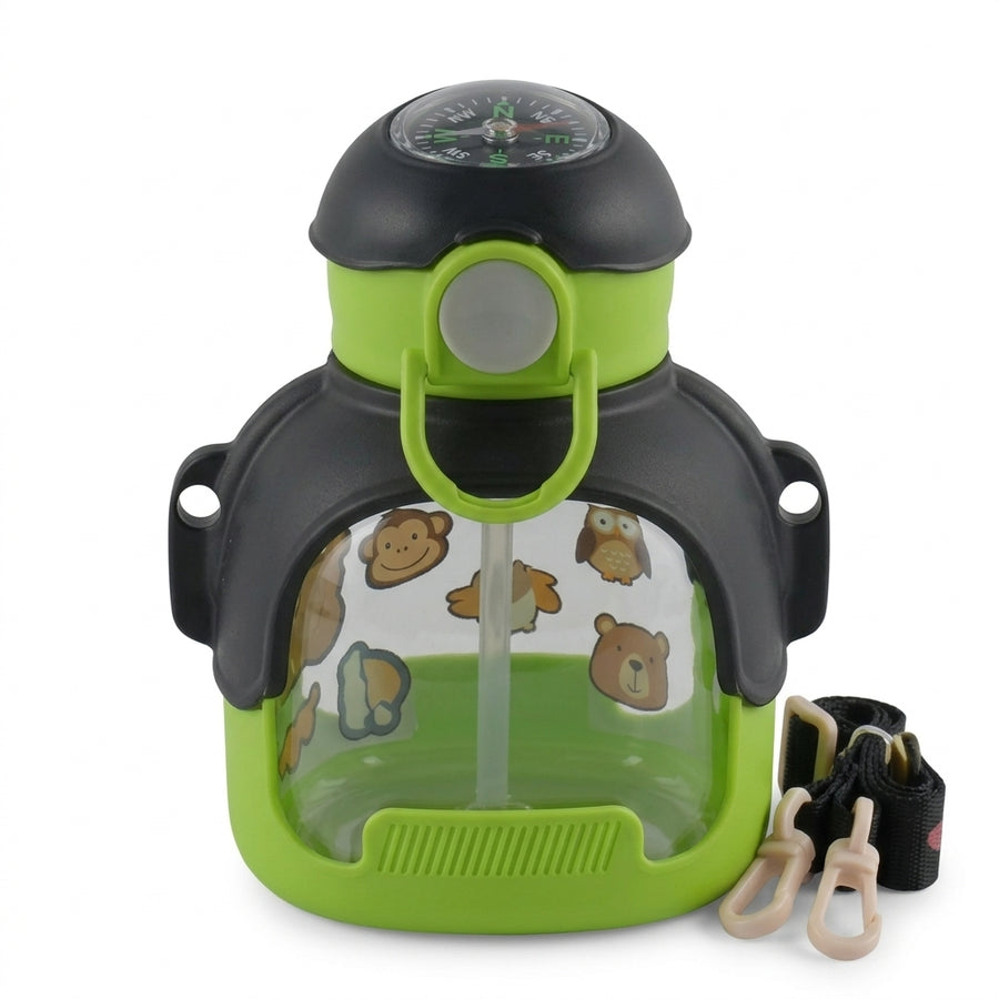 BABY STRAW SIPPER BEAR GREEN