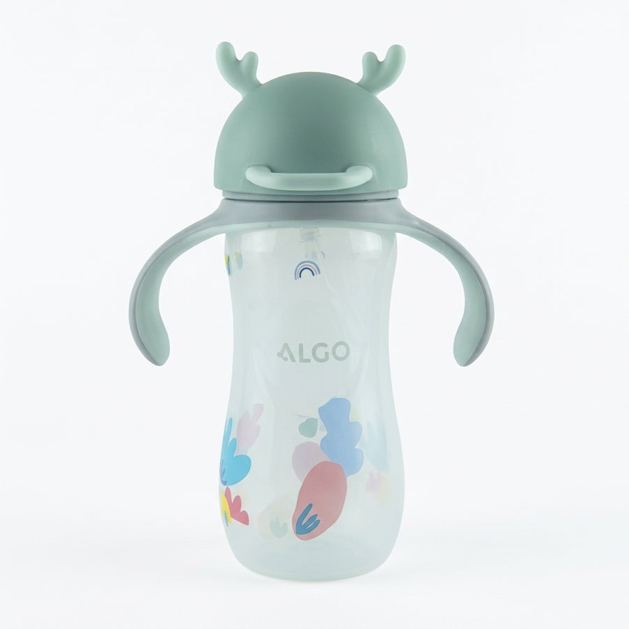 BABY STRAW FEEDER GREY