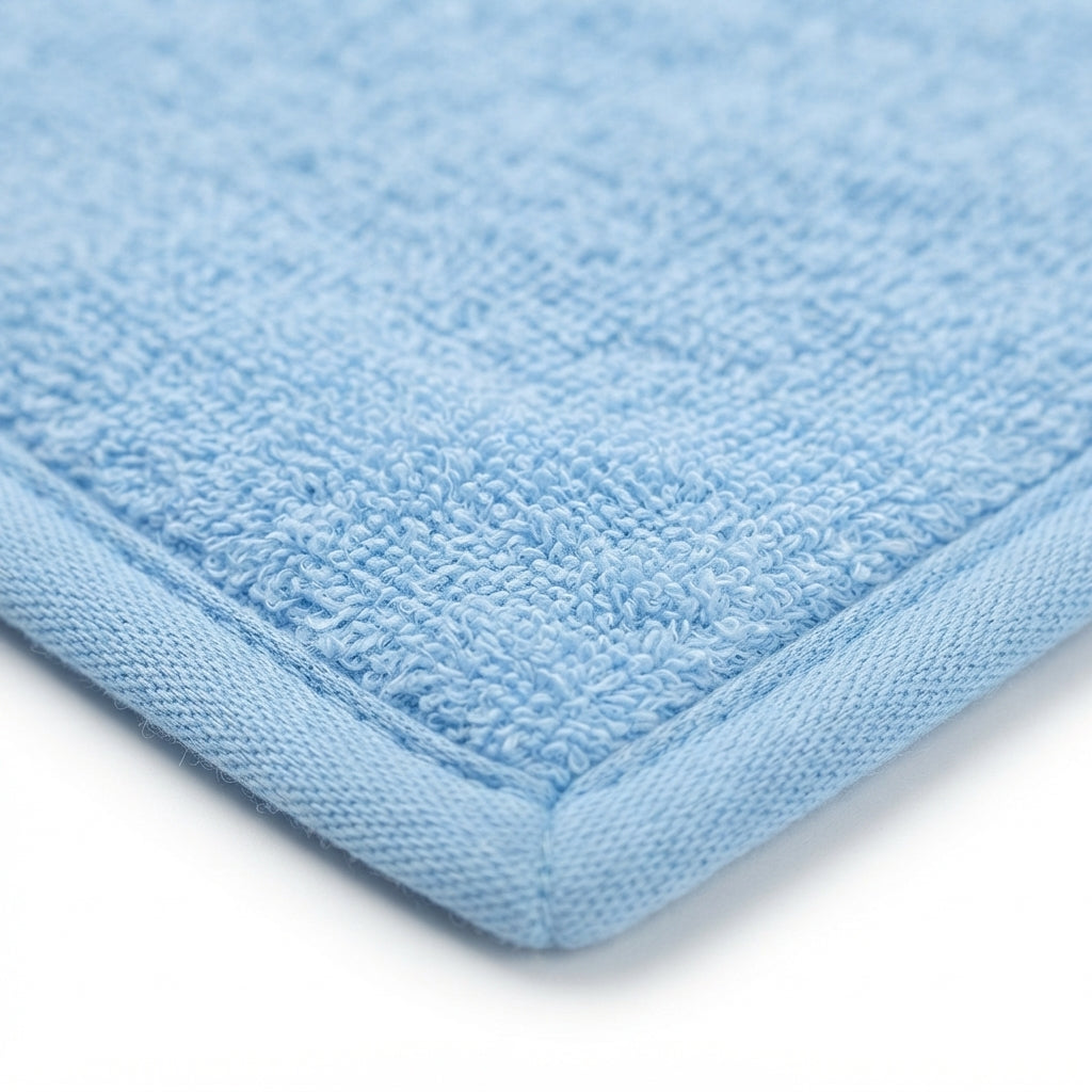 SENIORS BABY BATH TOWEL TURTLE BLUE