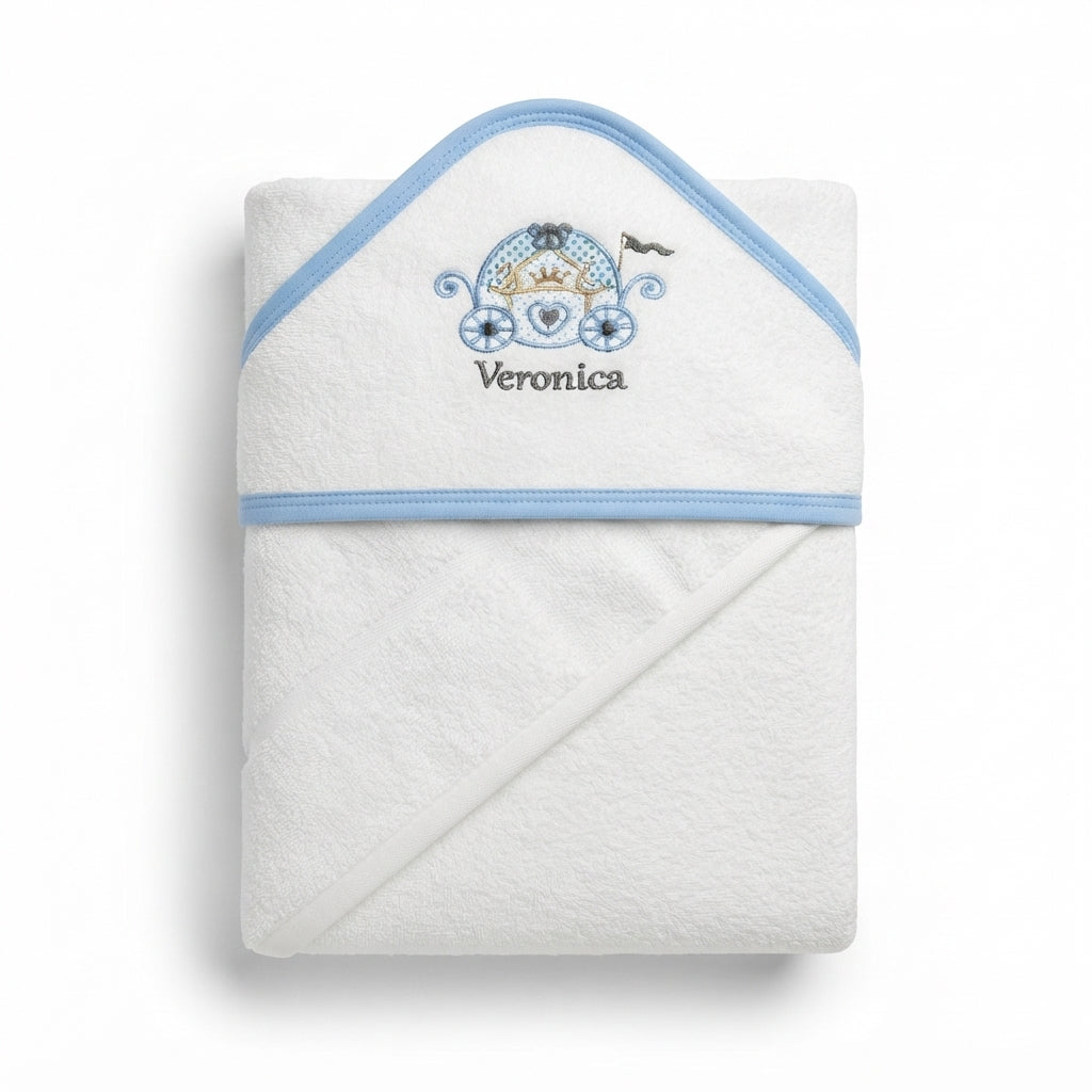 SENIORS BABY BATH TOWEL VERONICA WHITE
