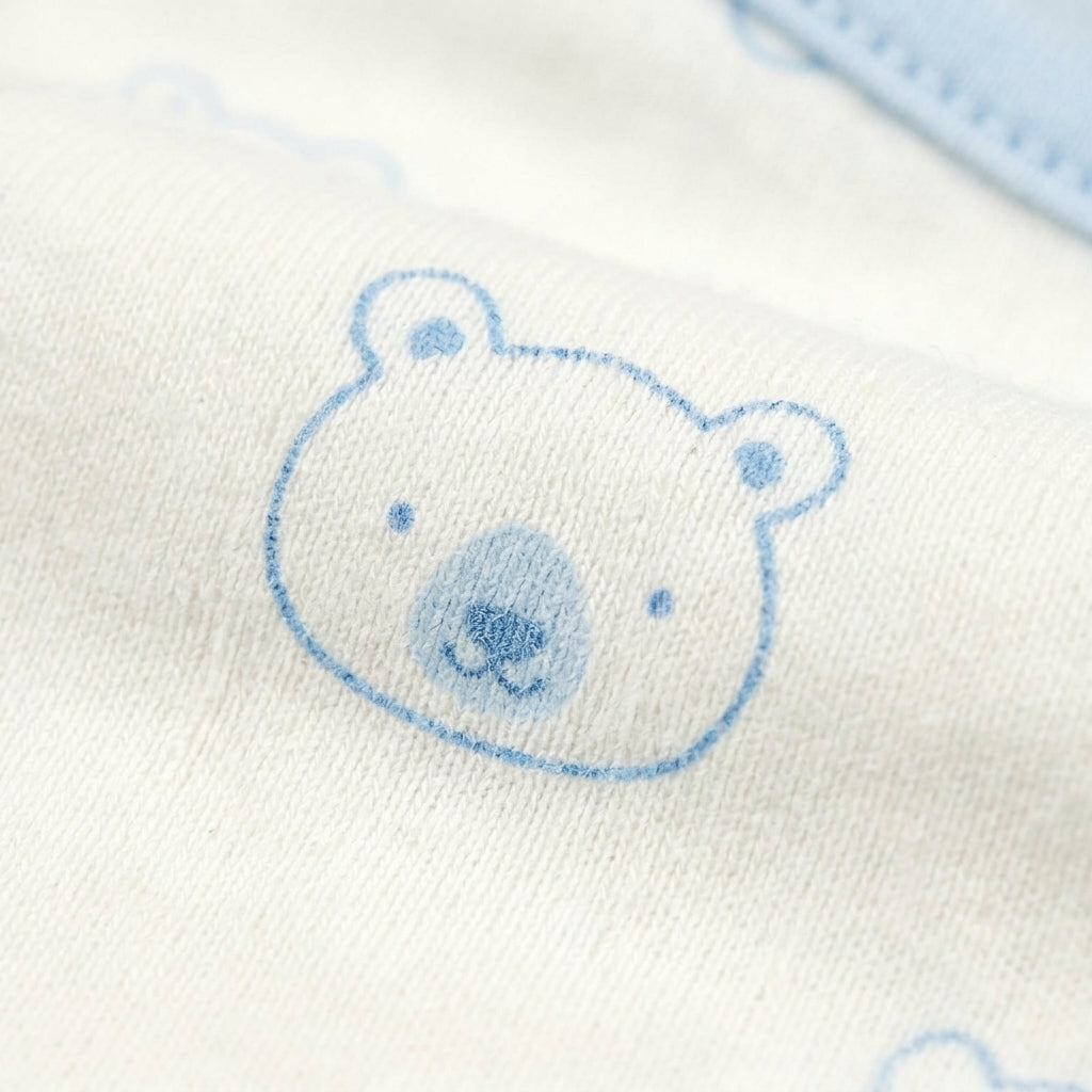 Junior Baby Wrapping Sheets 2-Pack, Bear Theme