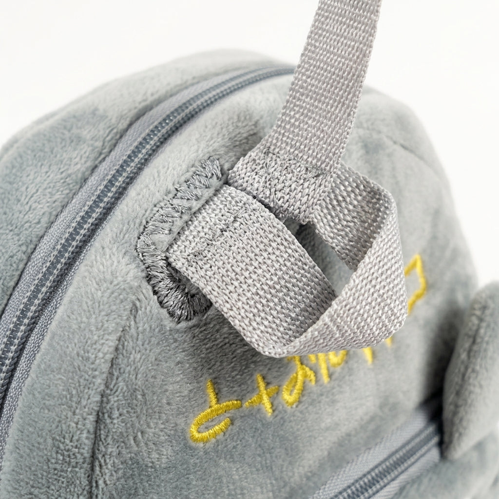 PREMIUM TOTORO GREY BACKPACK FOR KIDS ULTRA-SOFT VELVET