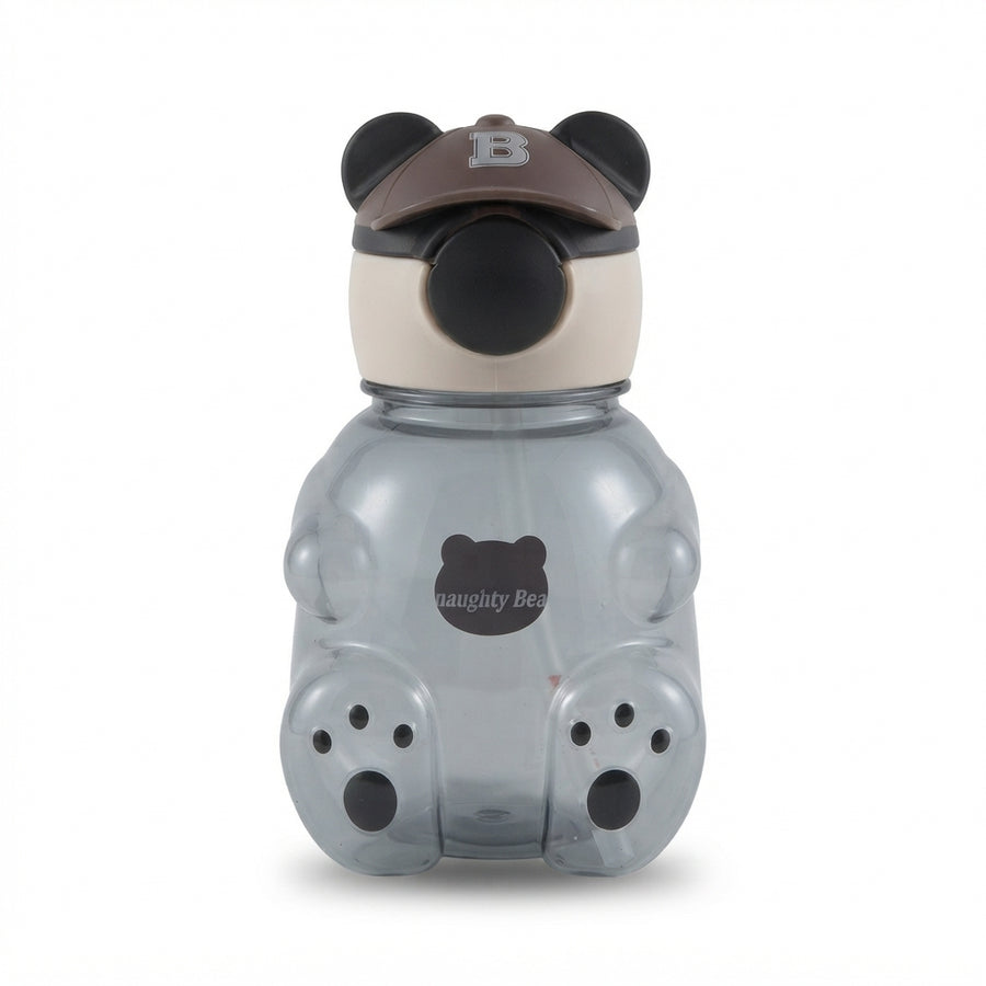 BABY STRAW SIPPER NAUGHTY BEAR BLACK