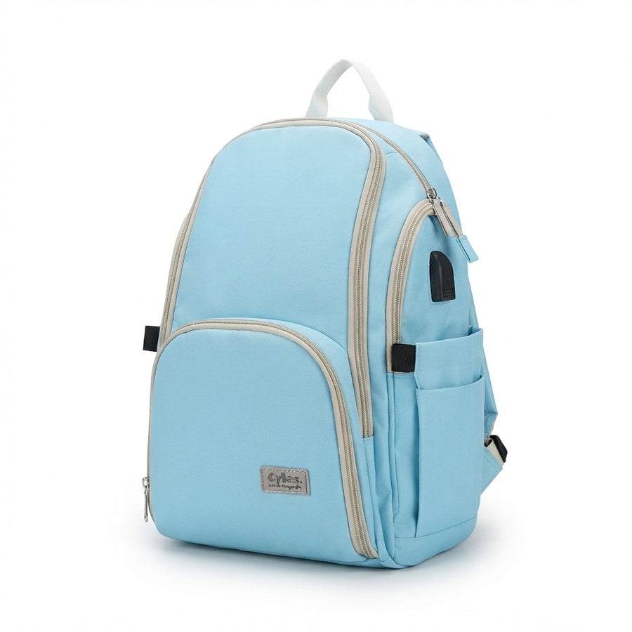 Baby Diaper Bag China Fancy Cyan