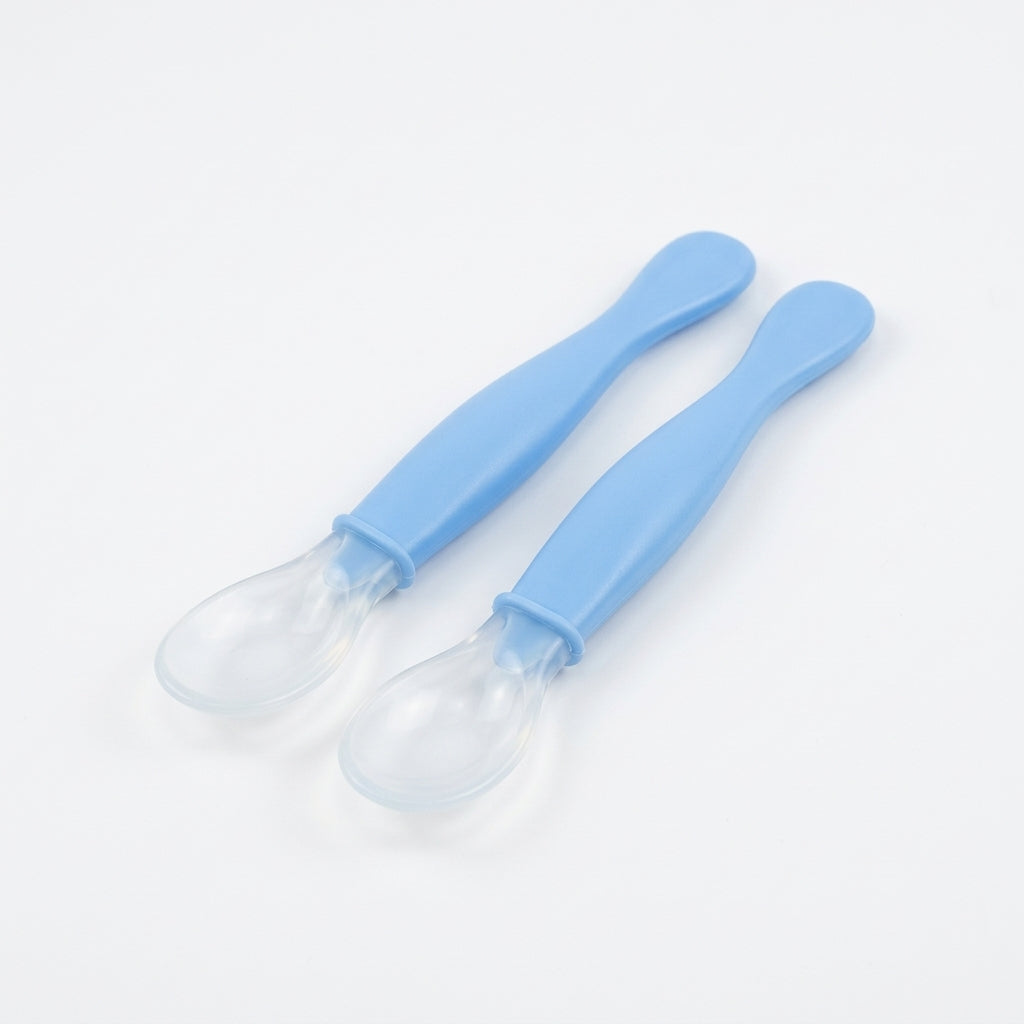 BABY DOUBLE SPOON SET BLUE