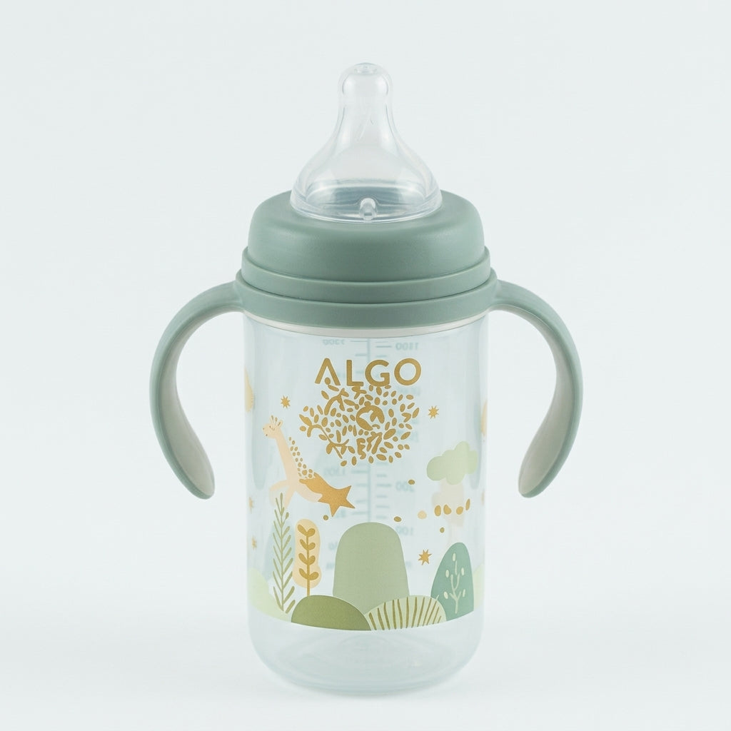BABY FEEDER PRINTED GREEN