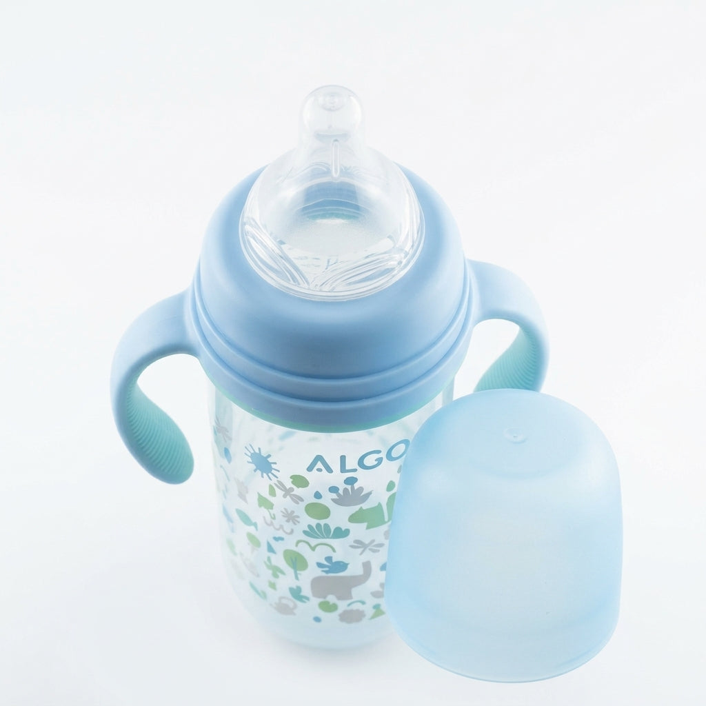 Baby Feeder Printed Blue Algo