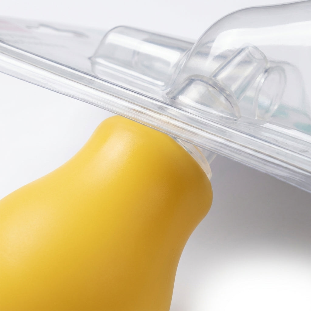 BABY NOSE CLEANER SILICON YELLOW