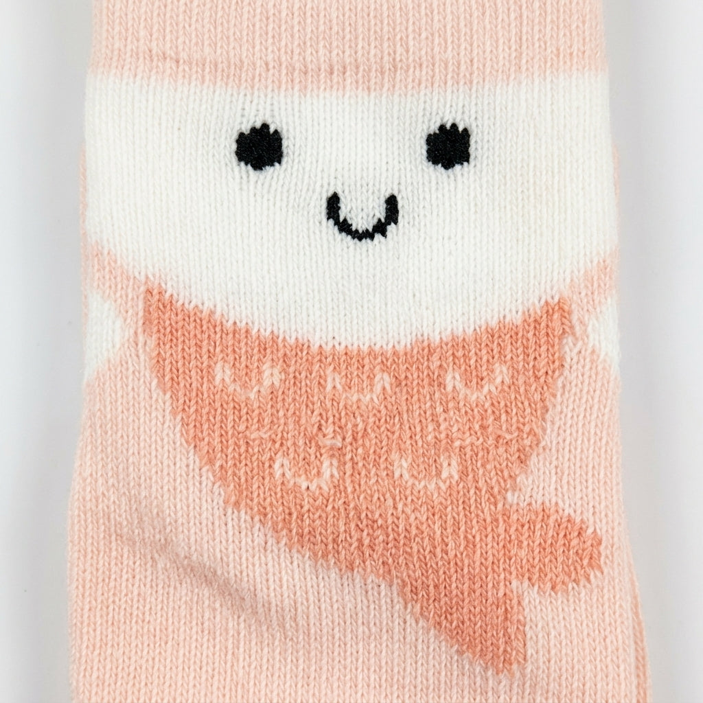 BABY SOCKS IMP CHINA HIGH QUALITY OWL PINK