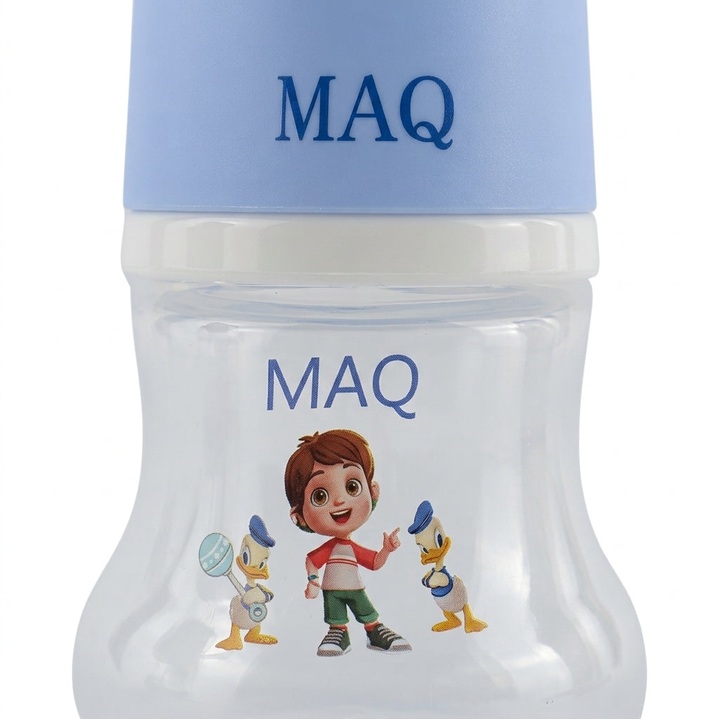 BABY FEEDING BOTTLE DOLPHIN BLUE MAQ