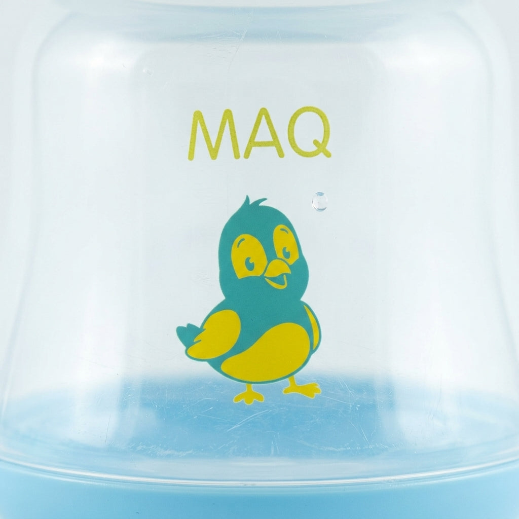 BABY FEEDING BOTTLE ELEPHANT SKY BLUE MAQ