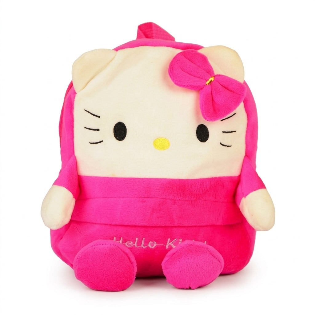 ULTIMATE HELLO KITTY 2 IN 1 SOFT TOY & SHOULDER BAG PINK AND SKY BEIGE EDITION