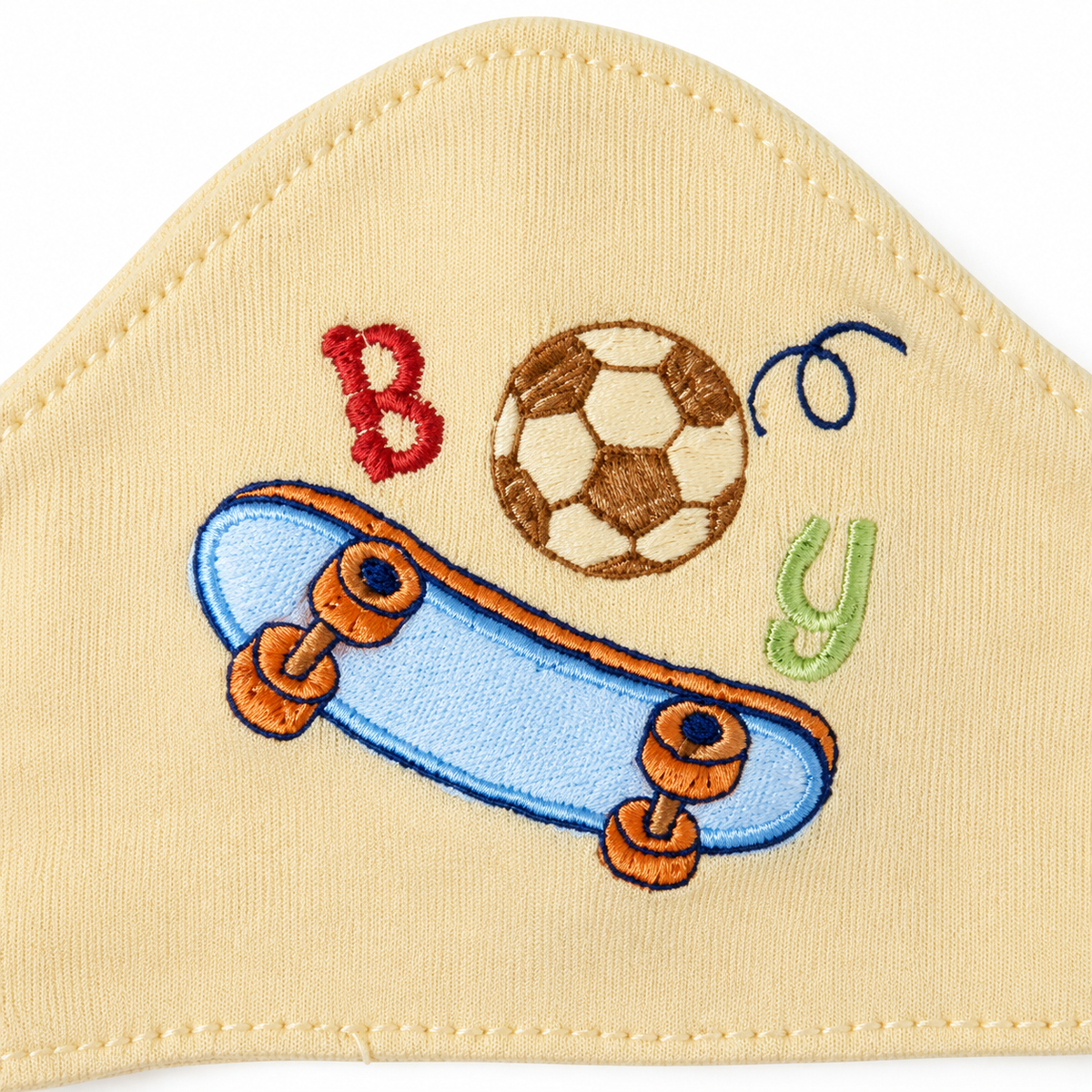 BABY HAIR BAND 2PCS SET BOY YELLOW