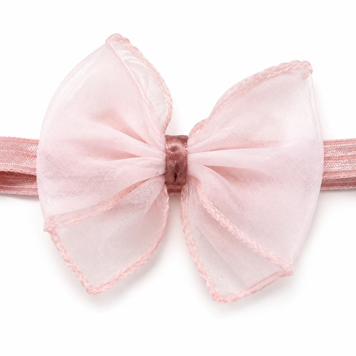 BABY GIRL CROWN AND BOO HEADBAND SET 3PCS PINK
