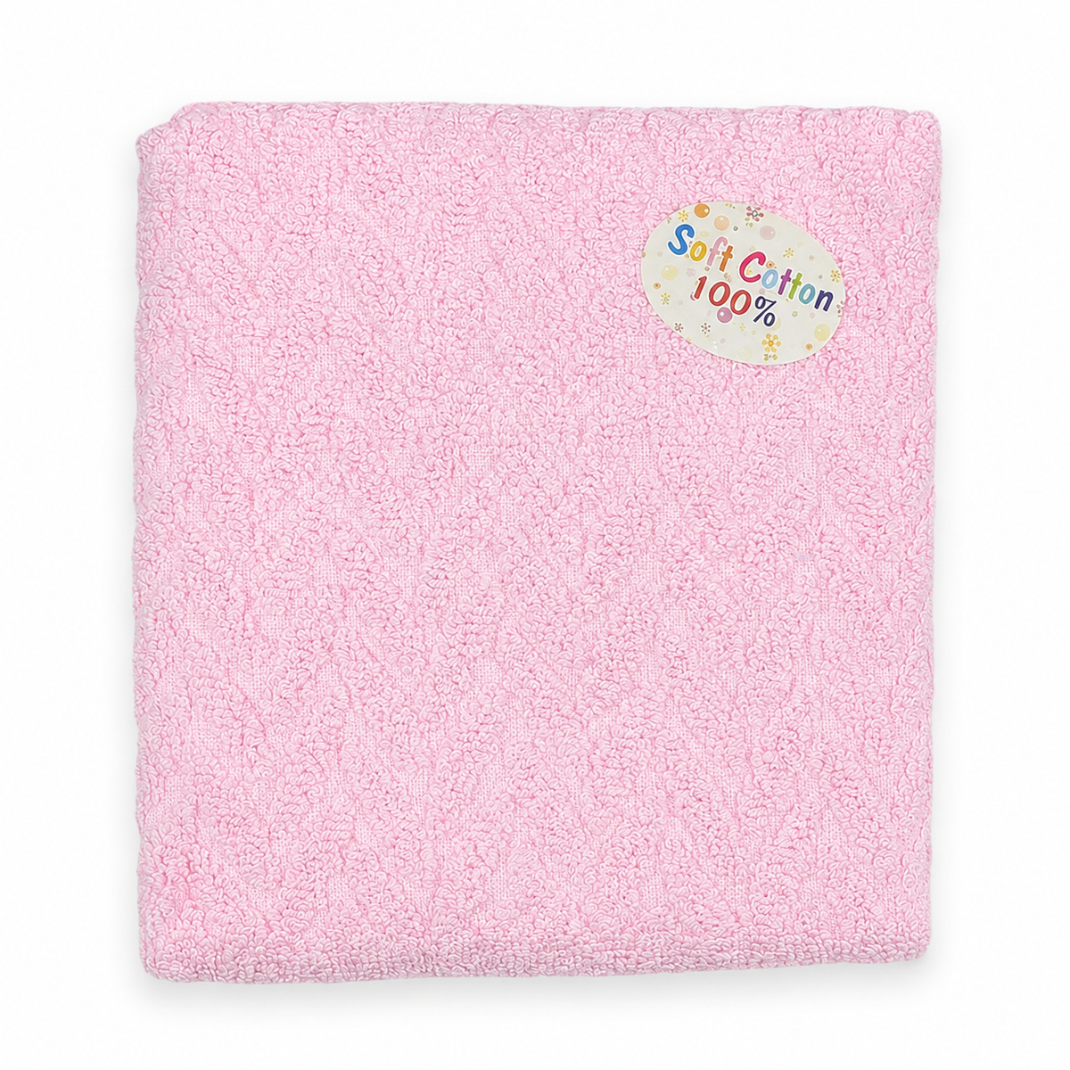 BABY TOWEL 100%COTTON PINK