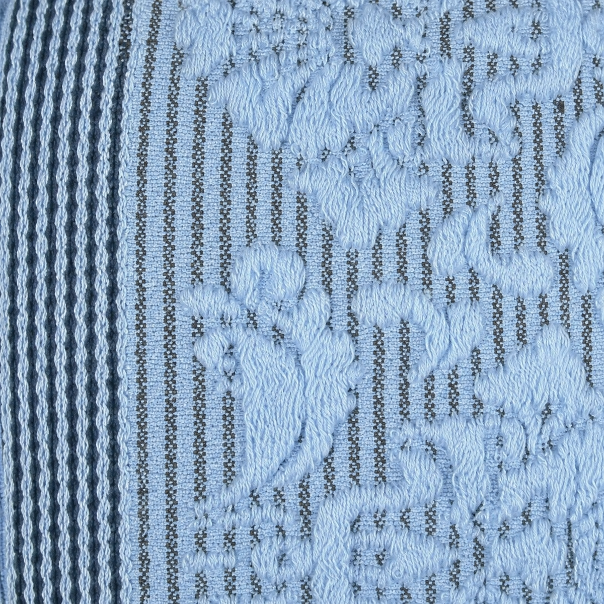 BABY TOWEL LINES PRINTED BLUE