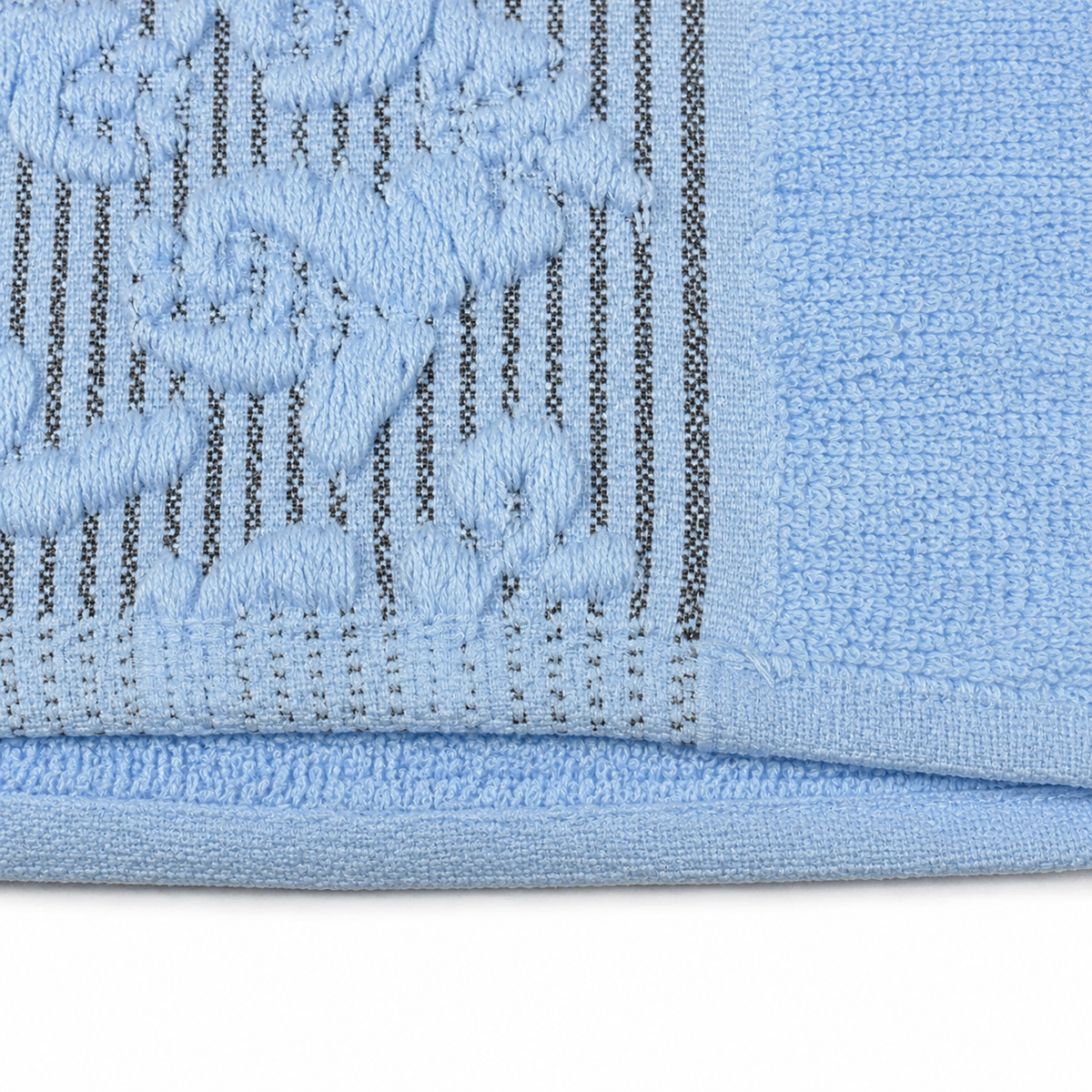 BABY TOWEL LINES PRINTED BLUE