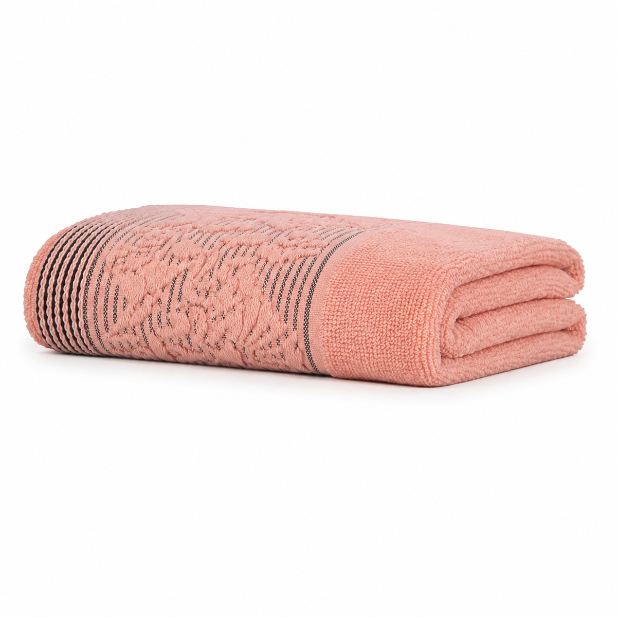 BABY TOWEL LINES PRINTED PINK