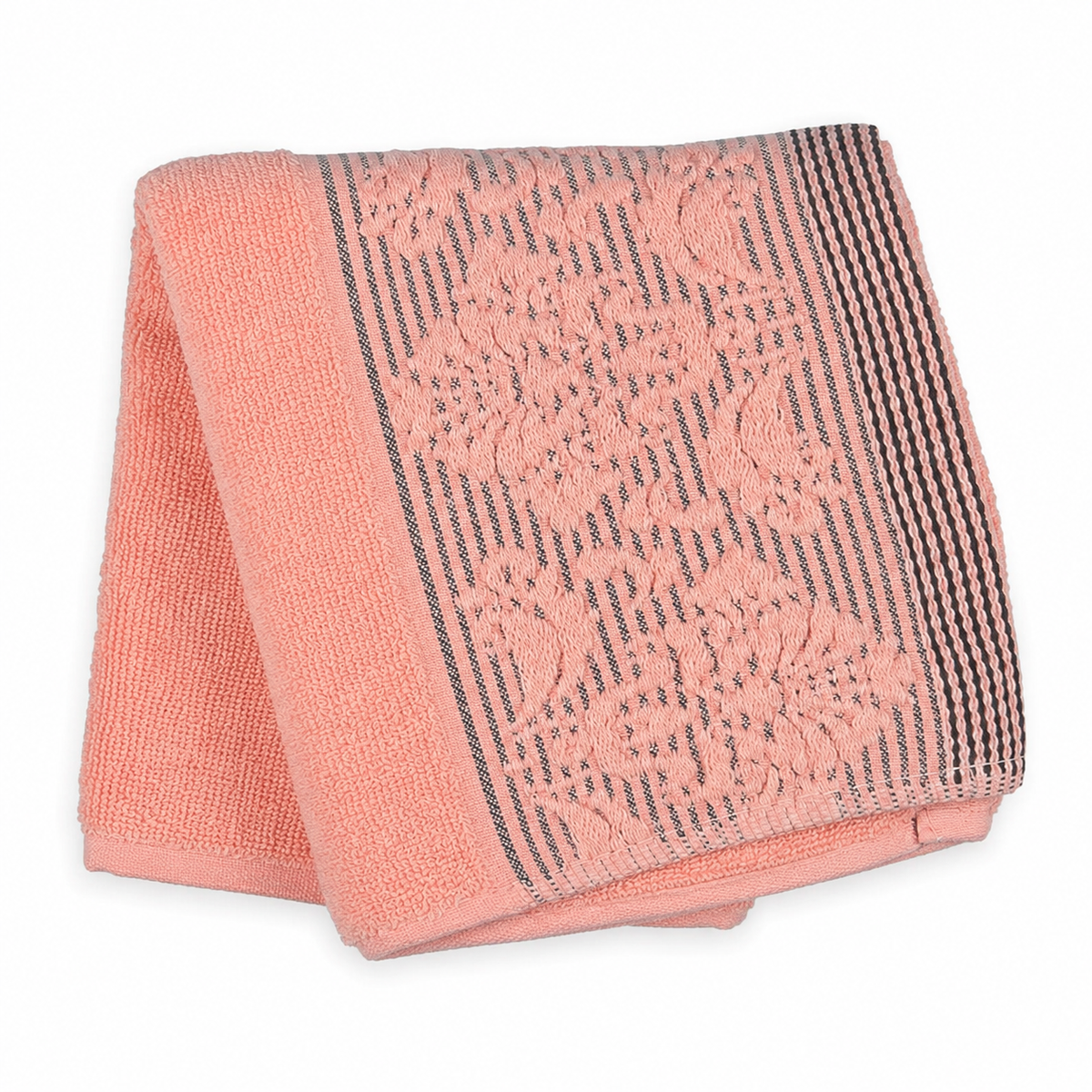 BABY TOWEL LINES PRINTED PINK