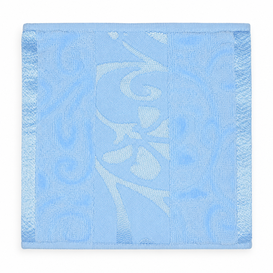 BABY TOWEL PRINTED BLUE