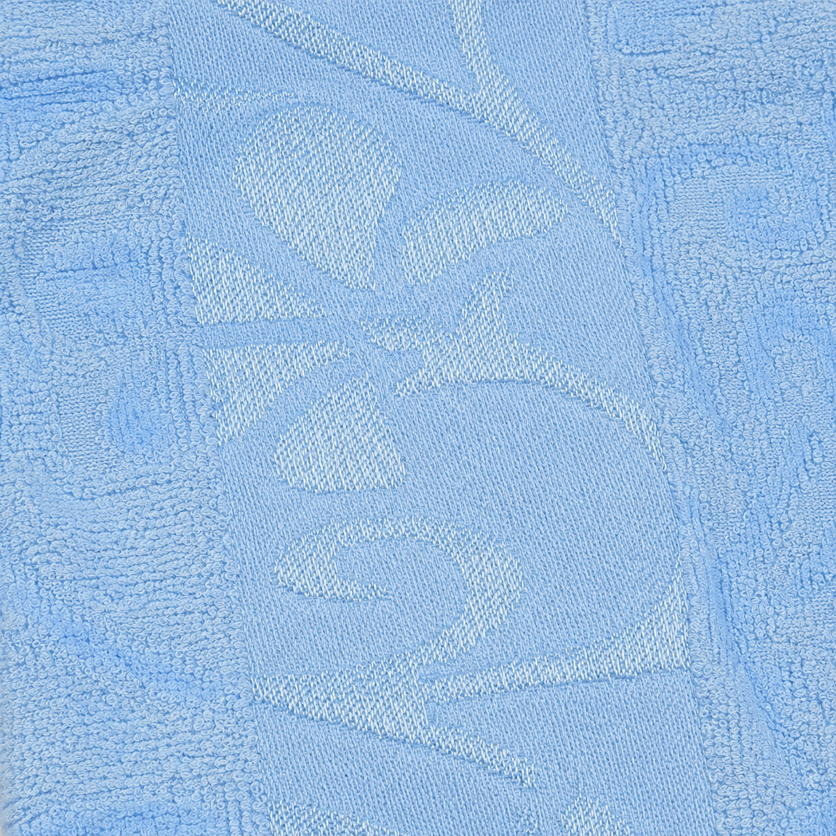 BABY TOWEL PRINTED BLUE