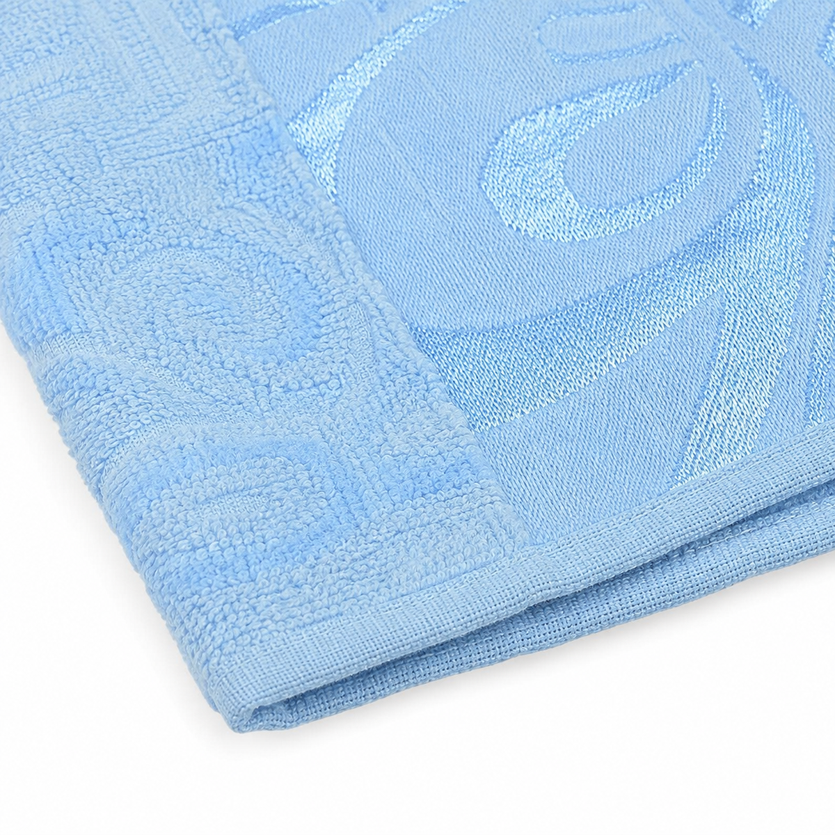 BABY TOWEL PRINTED BLUE