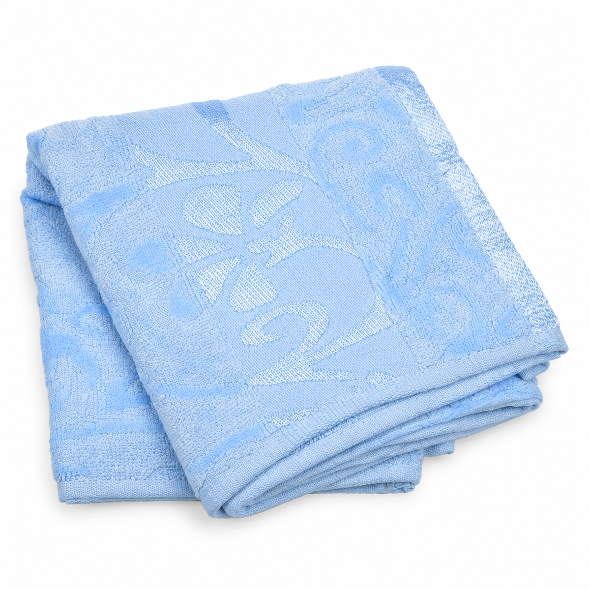BABY TOWEL PRINTED BLUE