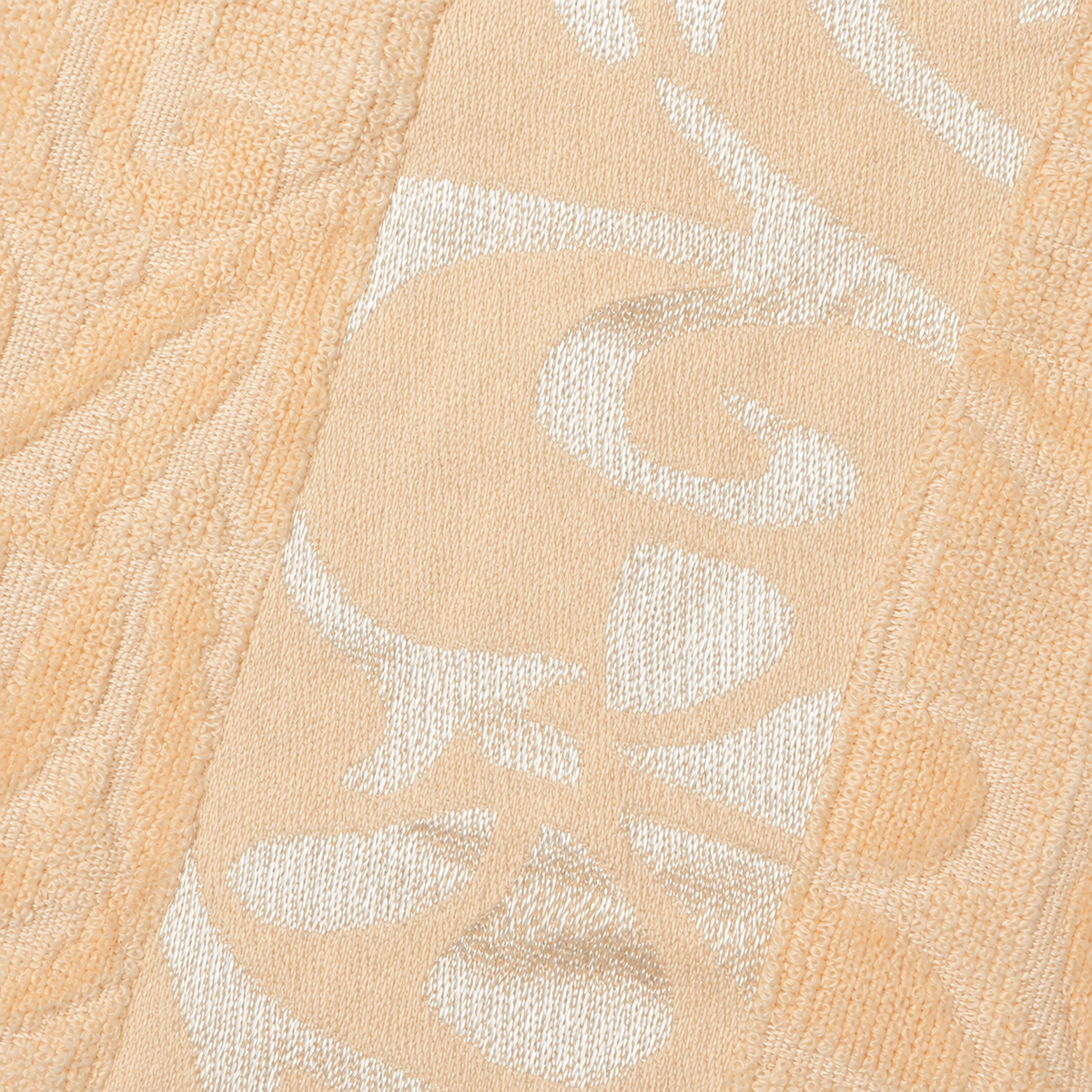 BABY TOWEL PRINTED PEACH