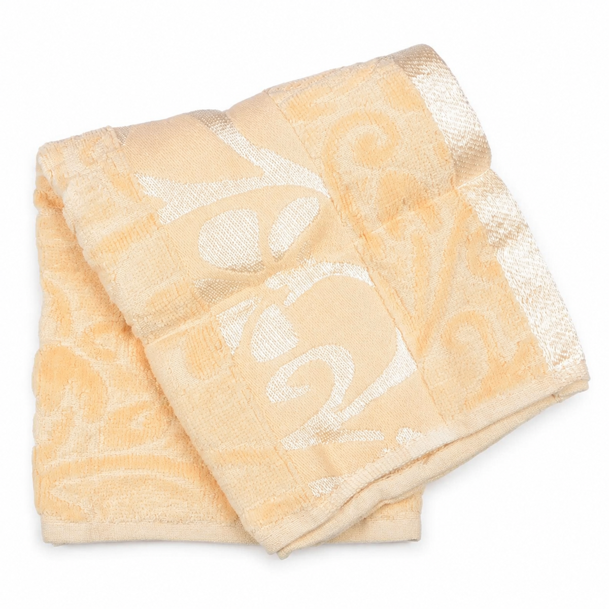 BABY TOWEL PRINTED PEACH