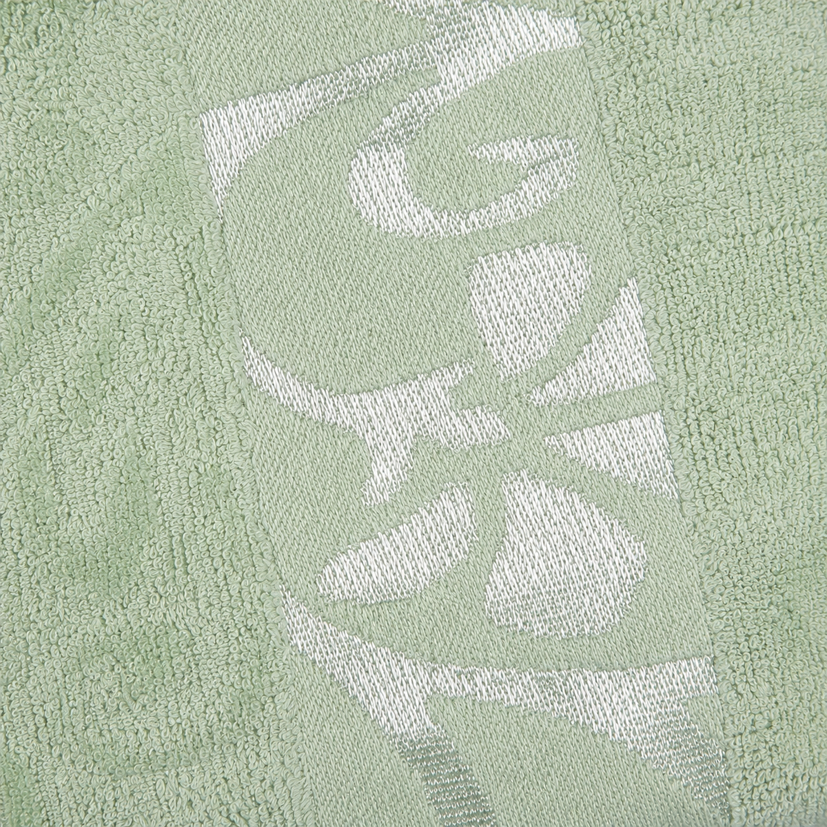 BABY TOWEL PRINTED GREEN