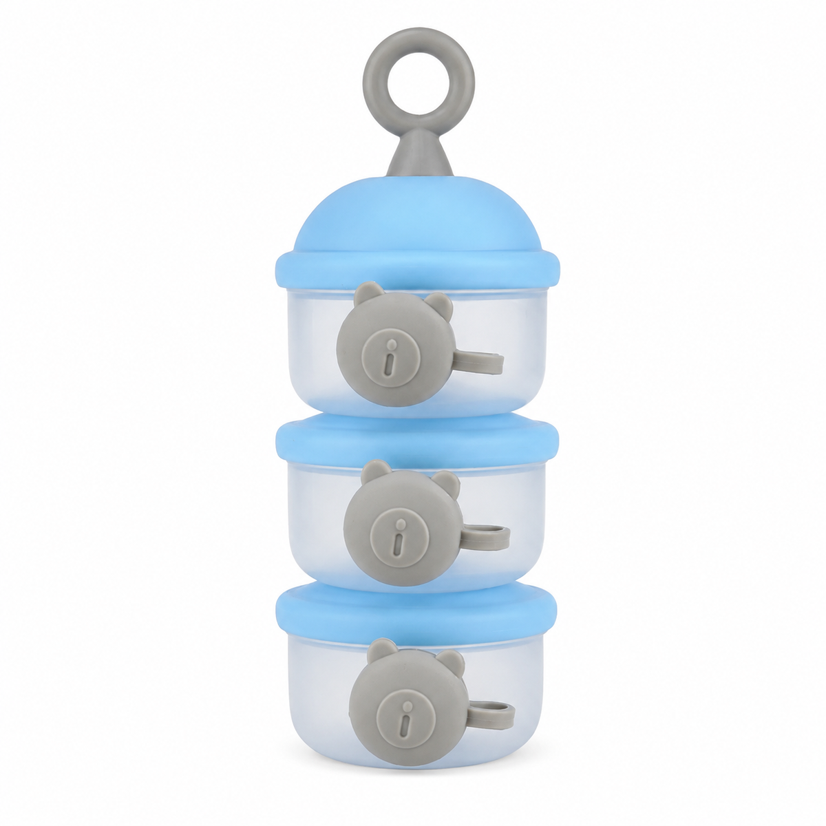 Baby Milk Container 3pcs Blue
