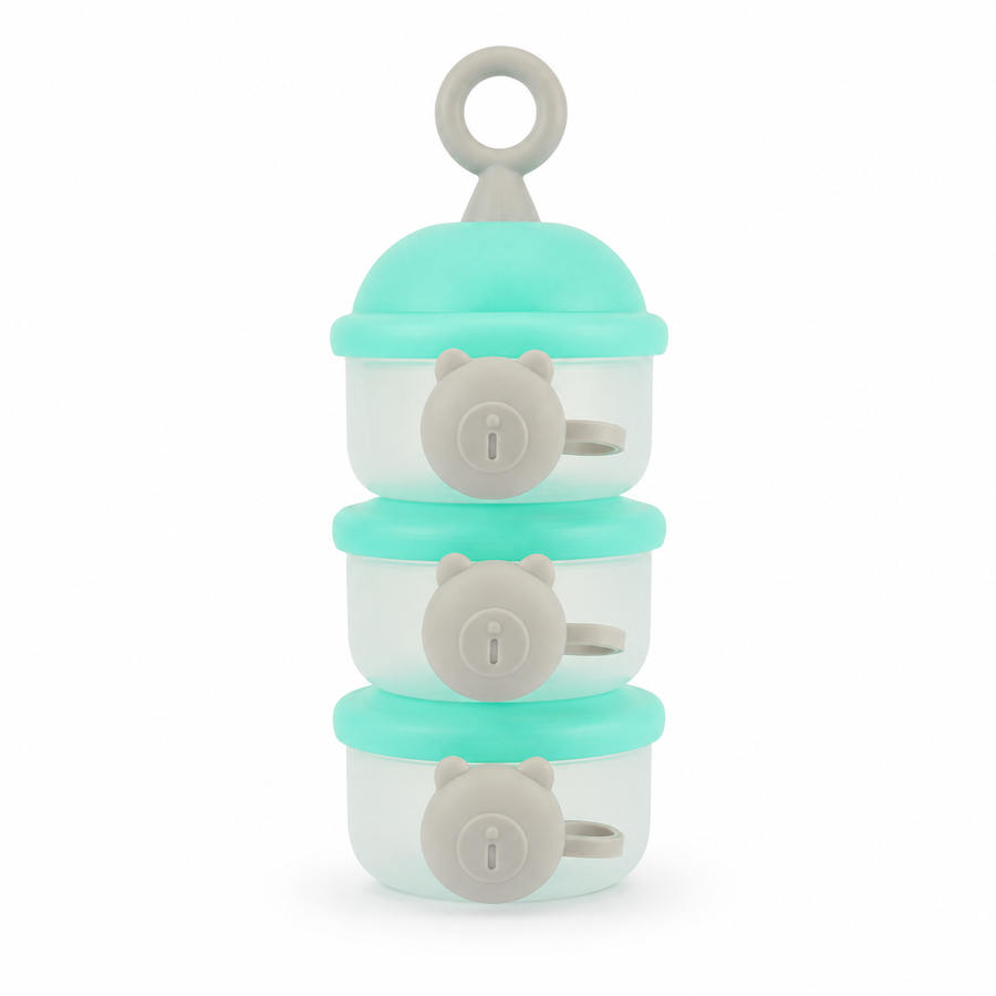 Baby Milk Container 3pcs Green