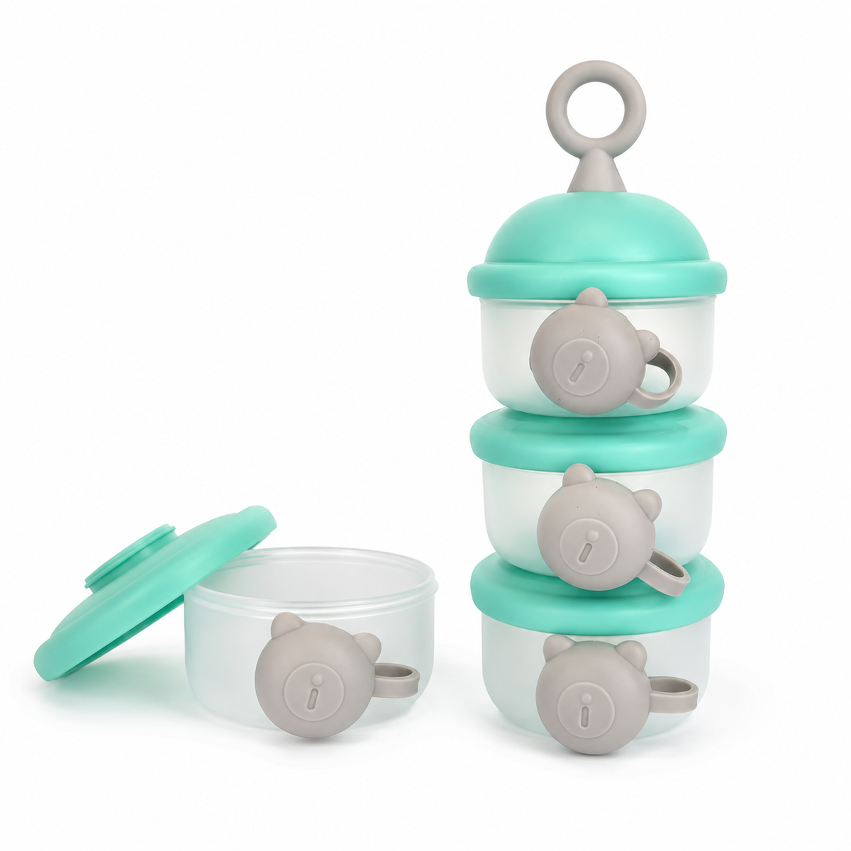 Baby Milk Container 3pcs Green