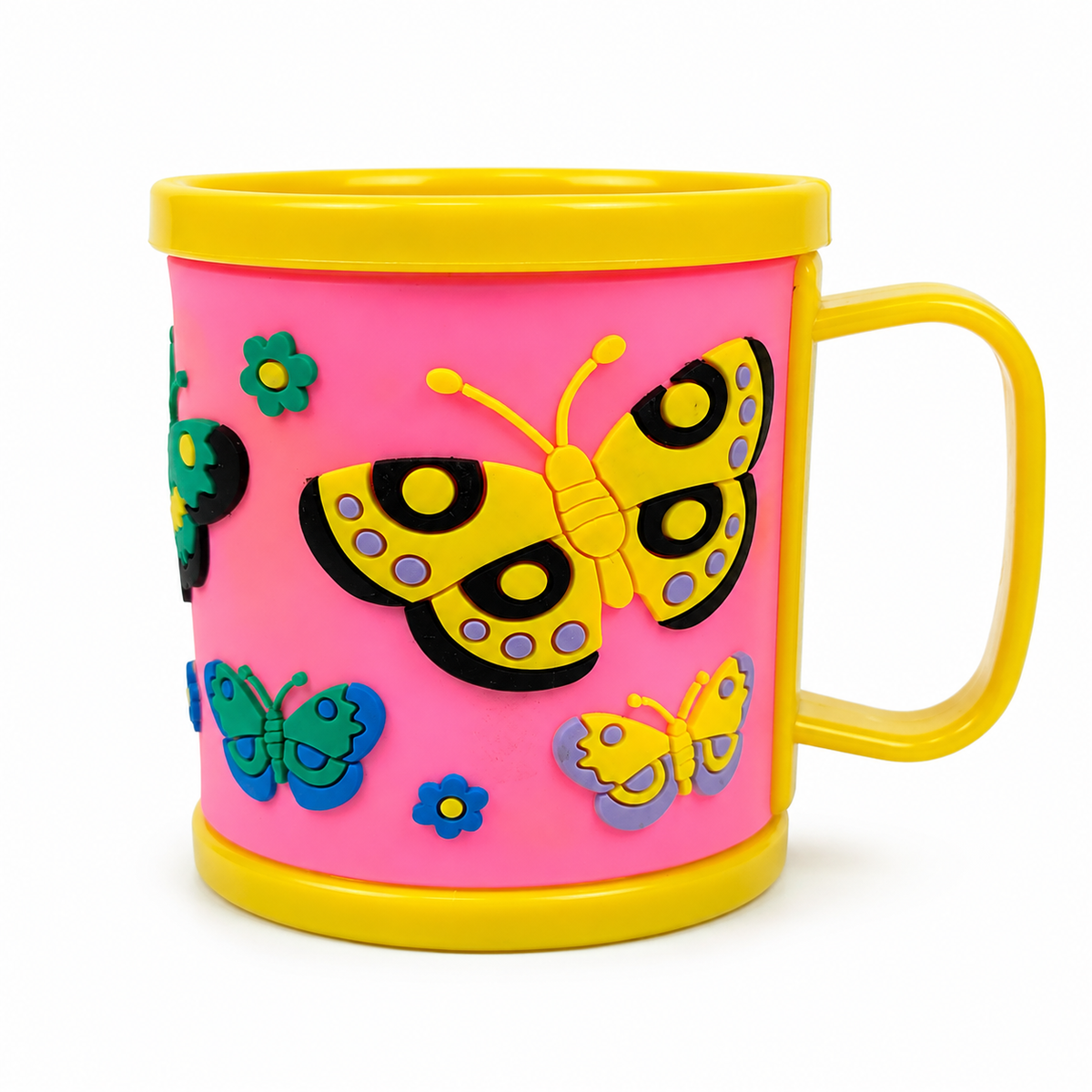 KIDS CUP BUTTERFLY YELLOW
