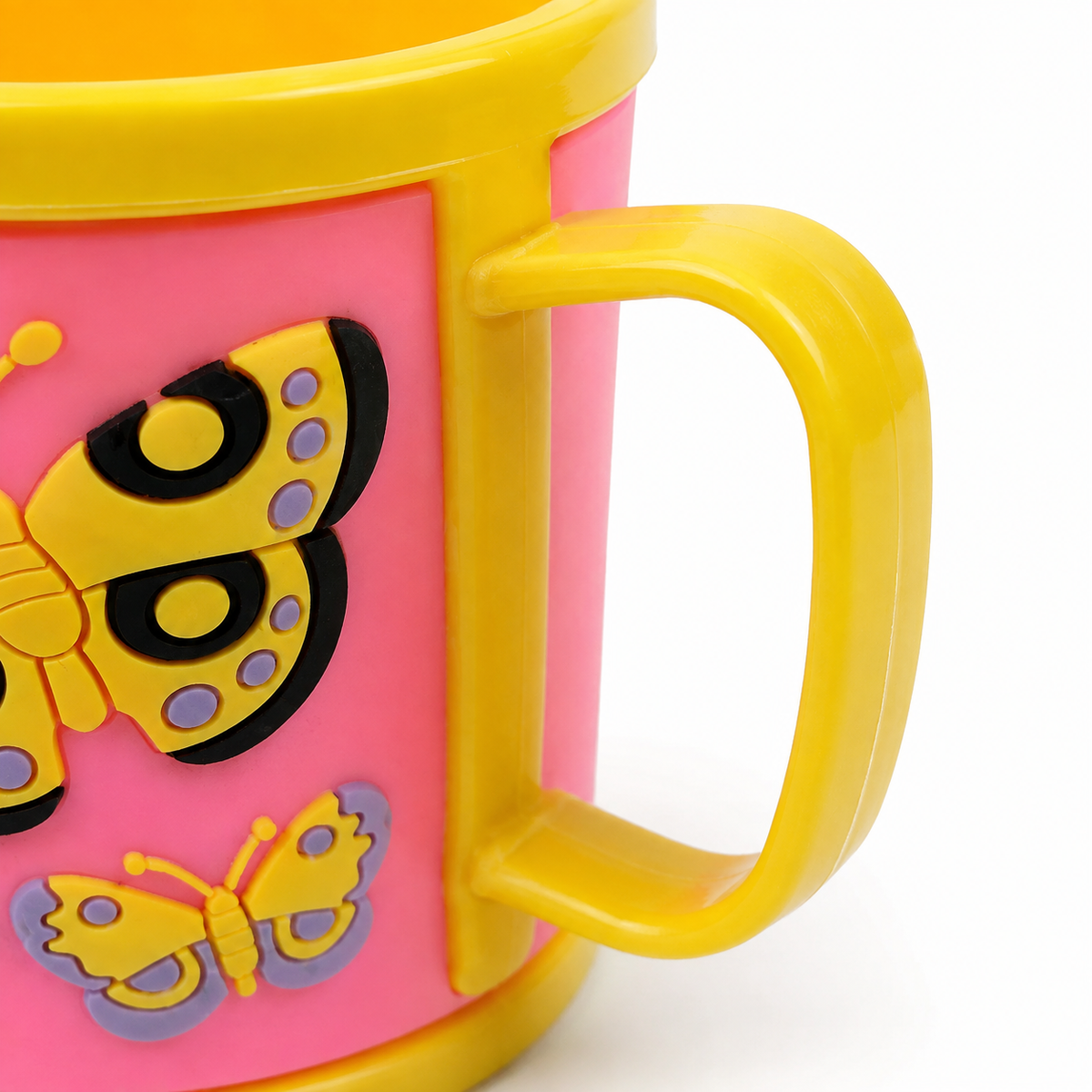 KIDS CUP BUTTERFLY YELLOW